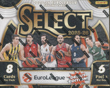 2025-26 Panini Select EuroLeague Basketball Hobby, Box