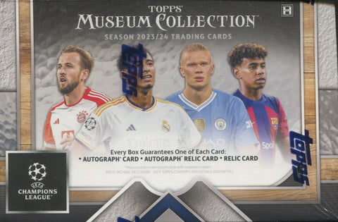 2023-24 Topps UEFA Club Competitions Museum Hobby, Box