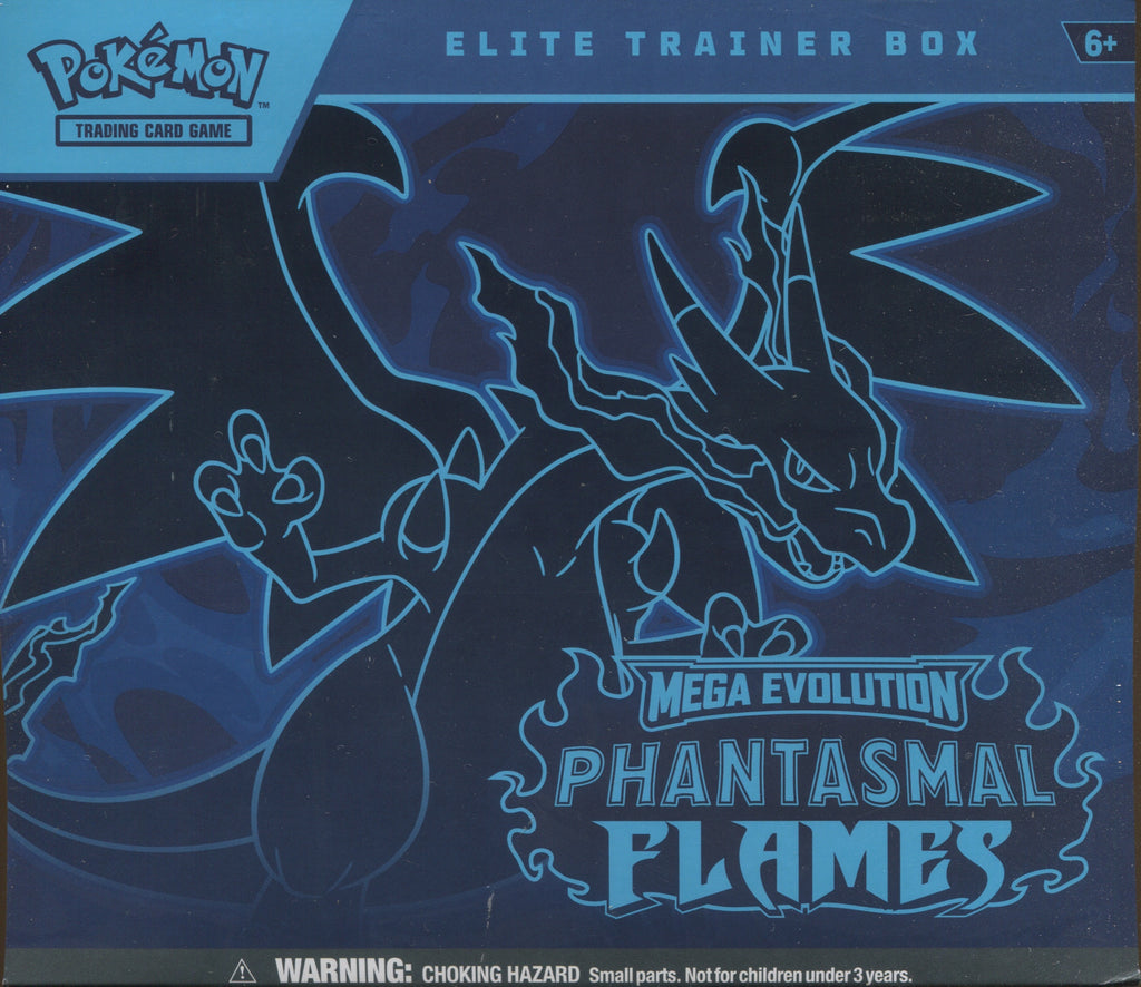 pokemon trading card game phantasmal flames elite trainer box Pokmon TCG: Mega Evolution-Phantasmal Flames Pokmon Center Elite Trainer Box