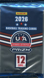 2026 Panini USA Stars & Stripes Prizm Baseball Hobby, Pack