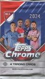 2024 Topps MLS Chrome Soccer Hobby, Pack