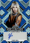 2022 Vince Neil Leaf Pop Century BLUE MOJO AUTO 5/6 AUTOGRAPH #BA-VN1 Motley Crue