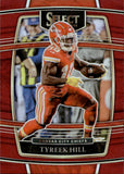 2021 Tyreek Hill Panini Select CONCOURSE MAROON PRIZM 22/149 #18 Kansas City Chiefs