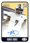 2021 Romeo Doubs Onyx AUTOGRAPH ROOKIE AUTO RC /400 Green Bay Packers Nevada University Wolf Pack