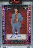 2025 Andrew Garfield Leaf Red Carpet SILVER FOIL AUTO 5/5 AUTOGRAPH #A-AG1 Spiderman