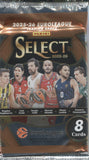 2025-26 Panini Select EuroLeague Basketball Hobby, Pack