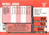 1989-90 Michael Jordan Fleer #21 Chicago Bulls