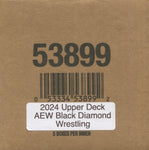 2024 Upper Deck AEW Black Diamond Wrestling Hobby, 5 Box Inner Case