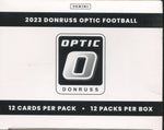 2023 Panini Donruss Optic Football, Jumbo Value Fat Pack Box