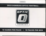 2023 Panini Donruss Optic Football, Jumbo Value Fat Pack Box