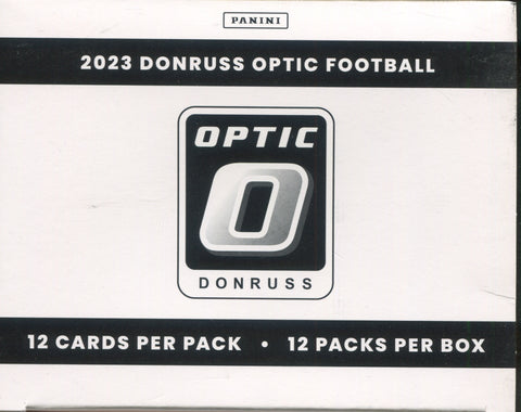 2023 Panini Donruss Optic Football, Jumbo Value Fat Pack Box