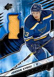 2018-19 Jordan Kyrou Upper Deck SPX ROOKIE JERSEY RC #R-KY St. Louis Blues