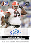 2022 Jordan Davis Leaf Pro Set Draft ROOKIE AUTOGRAPH RC AUTO #PSA-JD2 Philadelphia Eagles Georgia Bulldogs