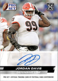 2022 Jordan Davis Leaf Pro Set Draft ROOKIE AUTOGRAPH RC AUTO #PSA-JD2 Philadelphia Eagles Georgia Bulldogs