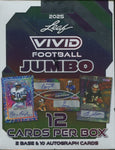 2025 Leaf Vivid Football Jumbo, Box