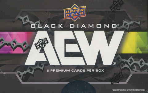 2024 Upper Deck AEW Black Diamond Wrestling Hobby, Box