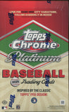 2025 Topps Chrome Platinum Baseball Hobby, Box