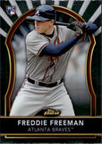 2011 Freddie Freeman Topps Finest ROOKIE RC #72 Atlanta Braves 2
