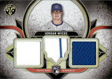 2024 Jordan Wicks Topps Triple Threads ROOKIE TEAM RELICS 6/36 JERSEY RC #RTR-JW Chicago Cubs