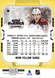 2025-26 Nathan MacKinnon OPC Platinum NEON YELLOW SURGE #9 Colorado Avalanche