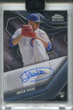 2023 Javier Assad Topps Chrome Black ROOKIE REFRACTOR AUTO 106/150 AUTOGRAPH #CBA-JA Chicago Cubs