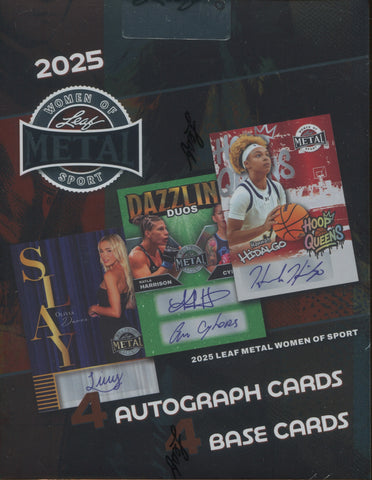 2025 Leaf Metal Women of Sport Hobby, Box *RELEASES 11/28*