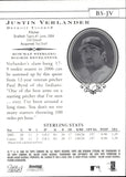 2006 Justin Verlander Bowman Sterling ROOKIE RC #BS-JV Detroit Tigers
