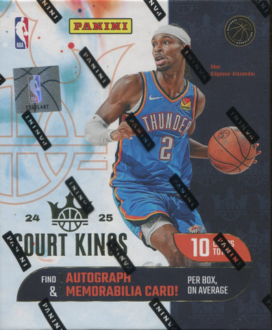 2024-25 Panini Court Kings Basketball Hobby, Box