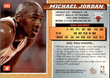 1994-95 Michael Jordan Topps Embossed #121 Chicago Bulls