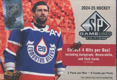 2024-25 Upper Deck SP Game Used Hockey Hobby, Box