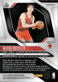 2024-25 Matas Buzelis Panini Prizm SILVER PRIZM ROOKIE RC #252 Chicago Bulls