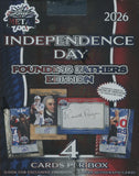 2026 Leaf Metal Independence Day Multi-Sport Founding Fathers, Box *RELEASES 6/19*
