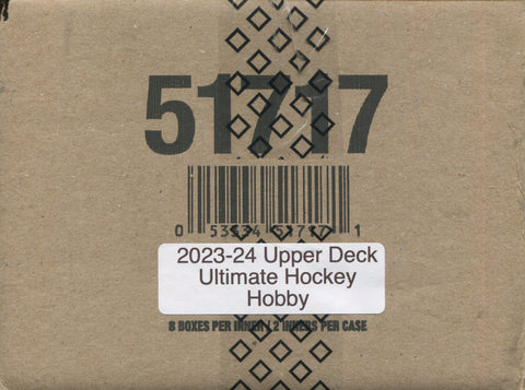 2023-24 Upper Deck Ultimate Hockey Hobby, 16 Box Master Case