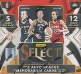 2025 Panini Select WNBA Basketball Hobby, 12 Box Case
