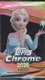 2025 Topps Chrome Disney Hobby, Pack *RELEASES 9/24*