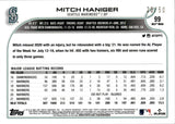 2022 Mitch Haniger Topps Chrome Logofractor GOLD REFRACTOR 20/50 #99 Seattle Mariners