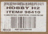 *LAST CASE* 2021-22 Donruss Optic Basketball H2, 20 Box Case