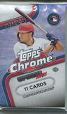 2025 Topps Chrome Update Baseball Jumbo, Pack