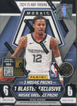 2024-25 Panini Mosaic Basketball Hobby Blaster, Box (Green Ice)