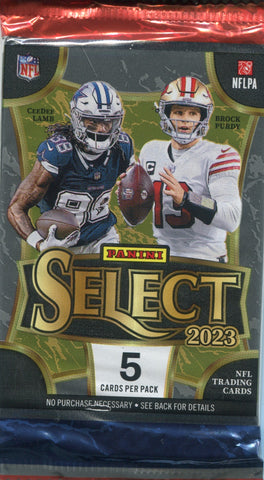 2023 Panini Select Football Hobby, Pack