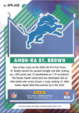 2025 Amon-Ra St. Brown Panini Donruss ALL PRO KINGS JERSEY 342/425 #APK-ASB Detroit Lions