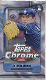 2025 Topps Chrome Baseball Hobby, Pack