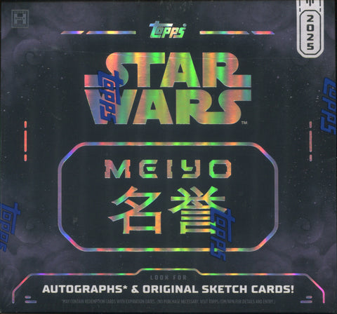 2025 Topps Star Wars Meiyo Hobby, Box