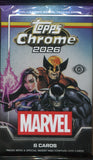 2026 Topps Marvel Comics Chrome Hobby, Pack *RELEASES 7/1*