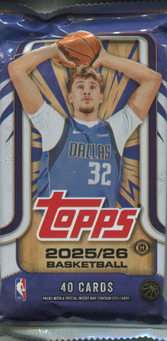 2025-26 Topps Basketball Jumbo, Pack