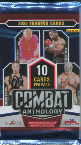 2025 Panini PFL Combat Abthology Hobby, Pack *RELEASES 10/5*