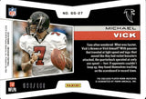 2019 Michael Vick Panini Obsidian GALAXY GEAR JERSEY 98/100 #GG-27 Atlanta Falcons
