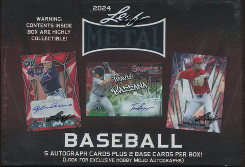 2024 Leaf Metal Baseball Hobby, Box *RELEASES 10/25*