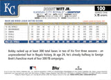 2025 Bobby Witt Jr. Topps SERIES ONE PINK SAND GLITTER FOIL #100 Kansas City Royals
