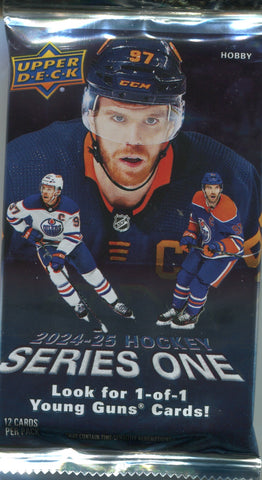 2024-25 Upper Deck Series 1 Hockey Hobby, Pack